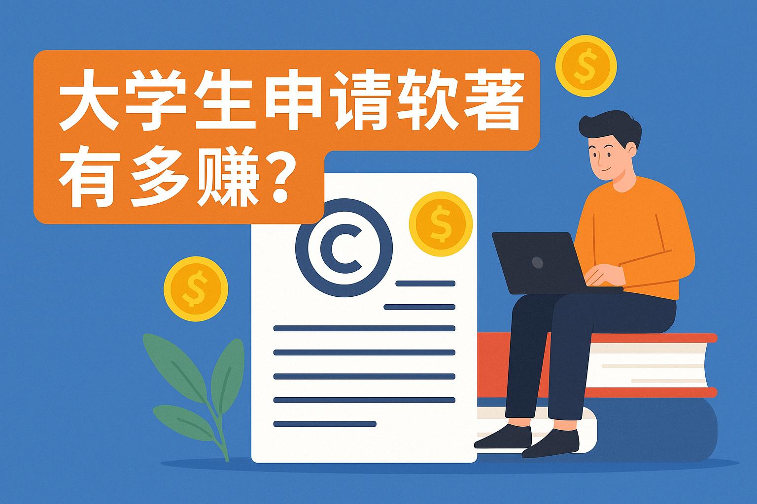 大学生申请软著有多赚？创新学分+保研加分+求职优势一网打尽！